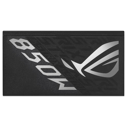ASUS ROG Strix 850W Platinum - Fuente de alimentación Totalmente Modular, 80 Plus Platinum, ATX 3.1, GAN MOSFET, GPU-First Intelligent Voltage Stabilizer, 10 años de Cobertura