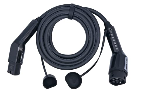 Laser 9106 EV Charging Cable - 32A Three Phase T2 Female-T2 Male 22kW IP65