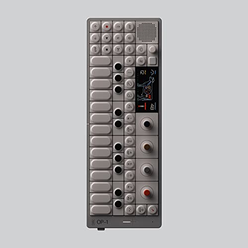 Teenage Engineering OP-1 Sintetizador de campo portátil, sampler y caja de instrumentos con altavoz incorporado, micrófono, efectos y vocoder