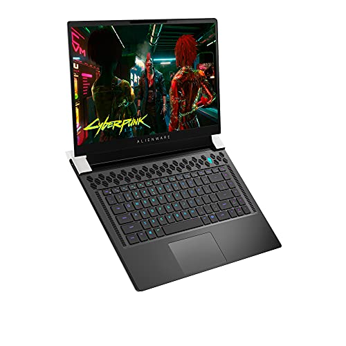 Alienware x15 R1 Gaming Laptop | 15,6" FHD 165Hz 300nits Display | Procesador Intel Core i7-11800H | 16GB RAM | 1TB SSD | NVIDIA GeForce RTX 3060 | Windows 10 Home | Teclado QWERTZ | Lunar Light