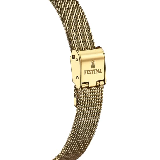 Reloj FESTINA para Mujer F20495/1 Mademoiselle Caja de Acero Inoxidable 316l Dorado Correa de Acero Inoxidable 316l Dorado