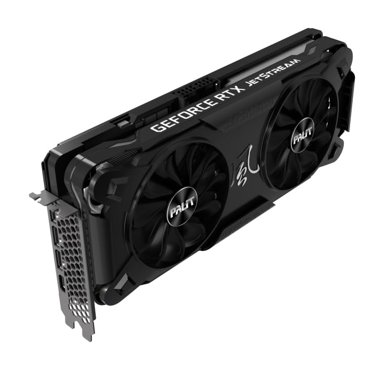 Palit RTX3070 Jetstream V1, PCIe4, 8GB DDR6, HDMI, 3 DP, iluminación RGB, LHR