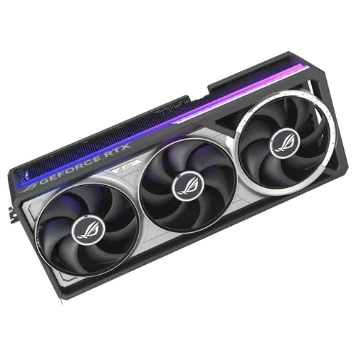 ASUS ROG Astral GeForce RTX 5080 Tarjeta gráfica Gaming (PCIe 5.0, 16GB GDDR7, HDMI/DP 2.1, 3.8 Ranuras, 4 Ventiladores, Axial-Tech, cámara de Vapor, Almohadilla térmica de Cambio de Fase)