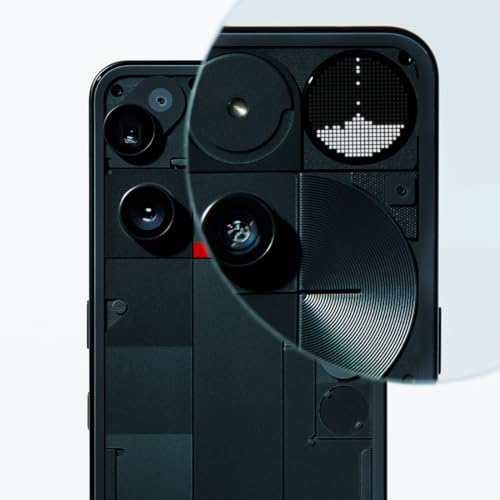 Nothing Phone (3) – Smartphone con Triple Cámara 50MP, Batería de Silicio Carbono de Larga Duración 24h, Pantalla AMOLED 6,67" con 120Hz y Glyph Matrix, 12GB + 256GB - Negro