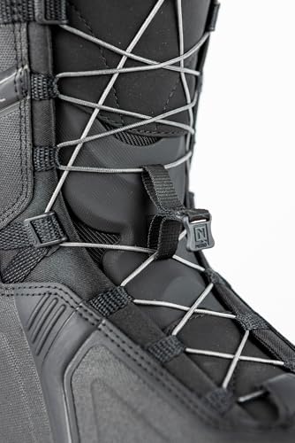 Nitro Capital TLS '22 Premium Highend Comfortable Snowboardschuhe Barco de Snowboard, Hombres, Negro, 32