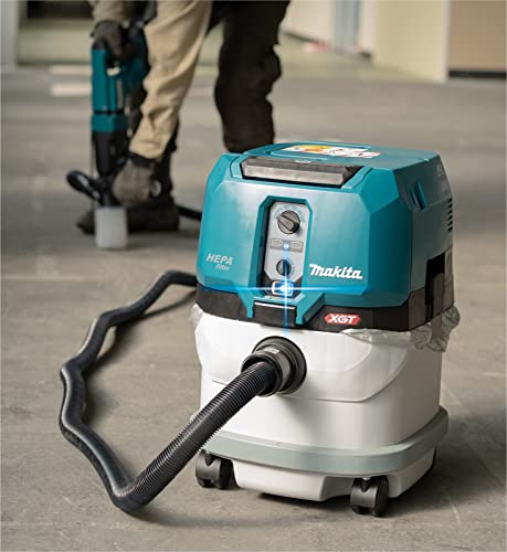 Makita Extractor de Polvo sin escobillas VC004GLZ01 40V MAX XGT Clase L – Baterías y Cargadores no incluidos