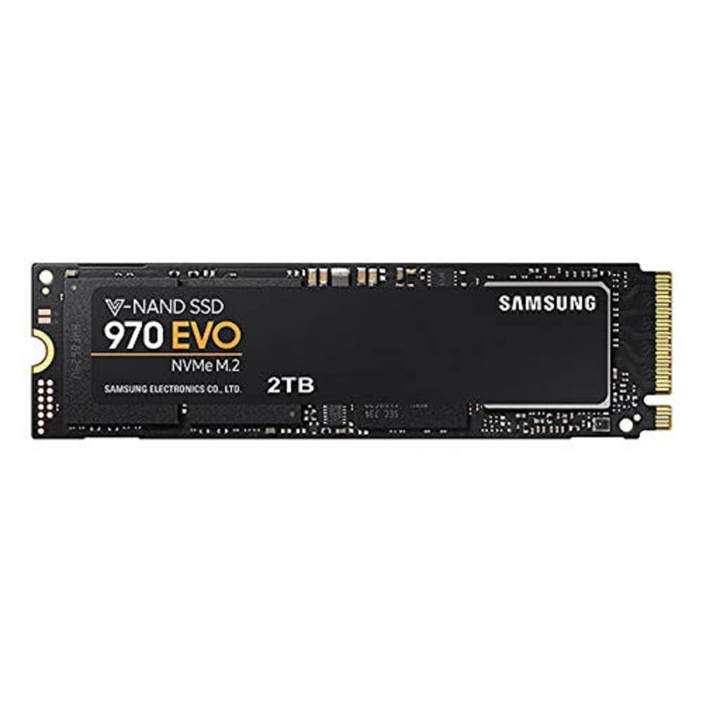 Samsung 970 EVO unidad de estado sólido M.2 2000 GB Serial ATA III 3D MLC NVMe - Disco duro sólido (2000 GB, M.2, 3500 MB/s)