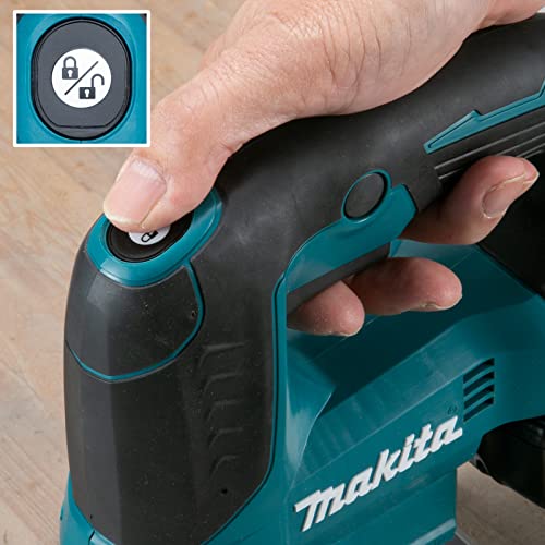 Makita DJV184RTJ -Sierra de calar, sin escobillas de iones de litio LXT de 18 V, incluye 2 baterías de 5,0 Ah y cargador suministrado en una caja Makpac