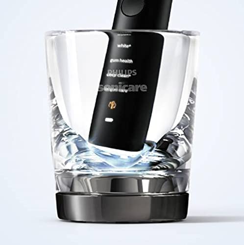 Philips Sonicare DiamondClean Smart 9400 Cepillo de dientes eléctrico, cepillo de dientes sónico con aplicación, sensor de presión, detección de cabezal de cepillo, 4 modos de cepillado y 3 niveles de