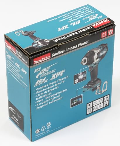 Makita DTW701Z Atornillador de impacto inalámbrico de 18 V (sin batería, sin cargador)