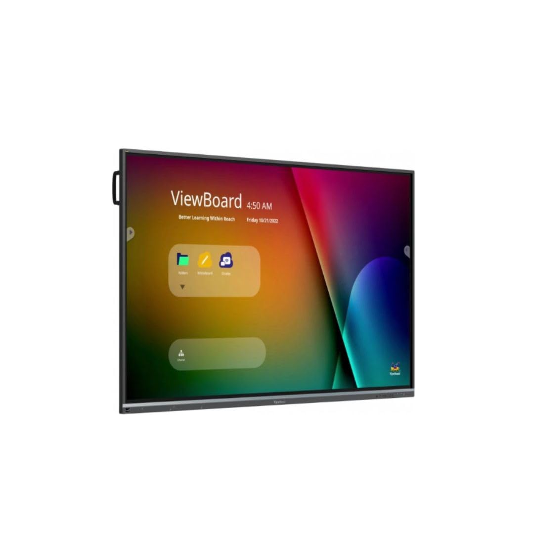 ViewSonic - Pantalla de 75 Pulgadas LFD Interact 4K UHD 20 PTS ViewBoard® 16:9 64 GB 450nit 8 ms 1200:1 178/178 3xHDMI 6 x USB-A USB Type-C 3xHp IFP7550-5F