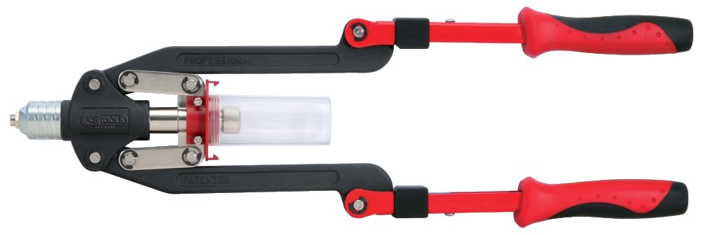 KS Tools 150.9630 - Pack de 11 piezas con tenazas para remaches universales, en maletín de plástico