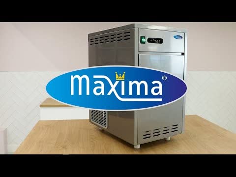Maxima Máquina de Hielo - 30kg/día - Triturado/Escamado - Refrigerado por Aire