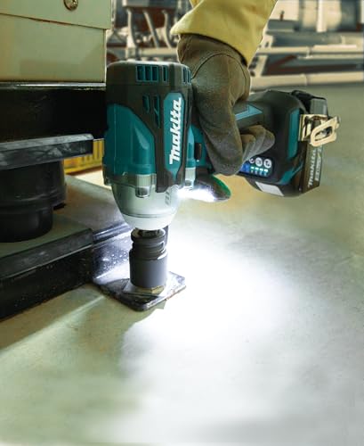 Makita DTW300RTJ Cordless Impact Wrench, 18 V