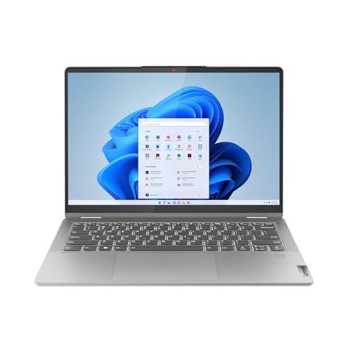 Lenovo IdeaPad Flex 5 Gen 8 - Ordenador Portátil Táctil Convertible 14" WUXGA (AMD Ryzen 5 7530U, 16 GB RAM, 512 GB SSD, AMD Radeon Graphics, Wi-Fi 6, Windows 11 Home) Teclado QWERTY Español – Gris