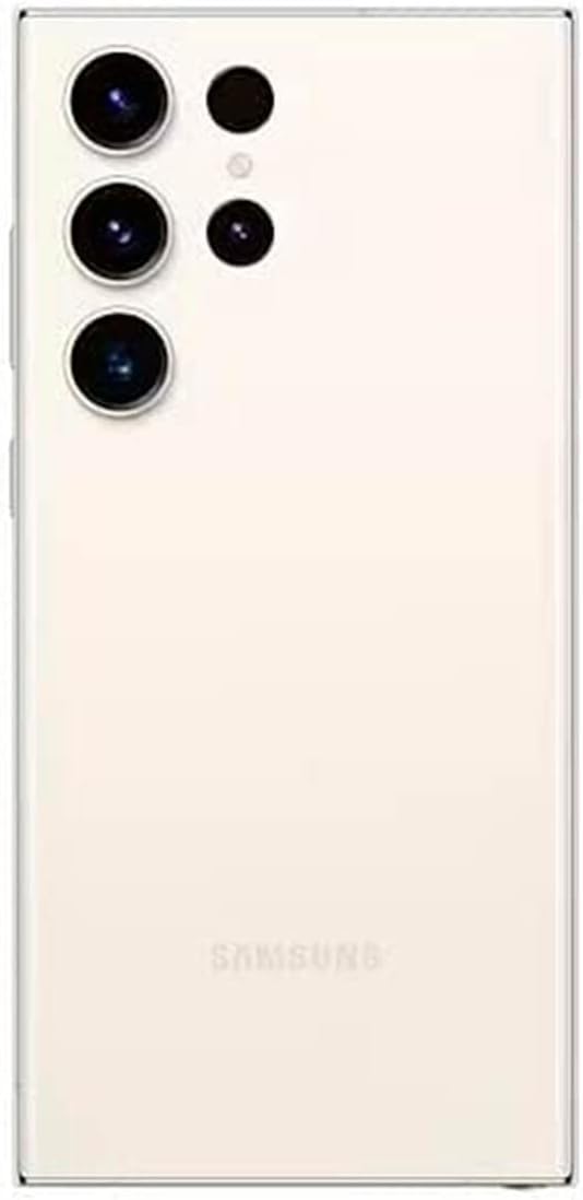 SAMSUNG Galaxy S23 Ultra (S918) Dual 5G 256GB 8GB RAM (Cream) White