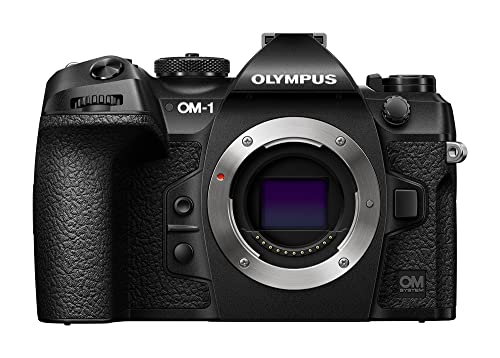 OM SYSTEM OM-1: cámara de Sistema Micro Four Thirds, Sensor Live Moc BSI apilado de 20 MP, AF de 1053 Puntos de Tipo Cruzado y estabilización de 5 Ejes