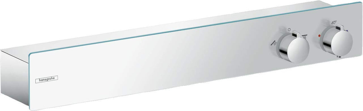 Hansgrohe ShowerTablet Termostato de ducha 600 universal visto para 2 funciones, cromo, 13108000