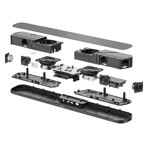 Sennheiser AMBEO Soundbar Mini - Audio 3D Envolvente para televisión, películas y música - Dispositivo Compacto con potentes Funciones adaptables, conectividad múltiple y Uso intuitivo