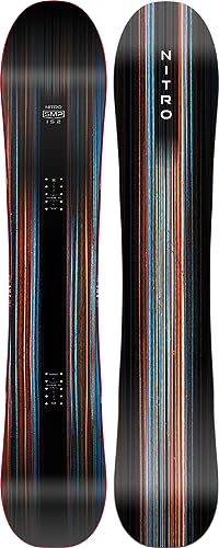 Nitro Tabla de Snowboard para Hombre SMP BRD '24, Allmountainboard, Directional, CAM-out Camber, All-Terrain, Mid-Wide