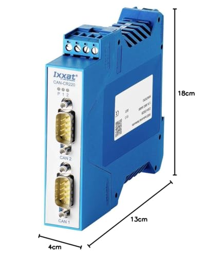 Ixxat 1.01.0067.44300 Repetidor CAN-CR220 3 KV/3 Can, 1 Unidad.