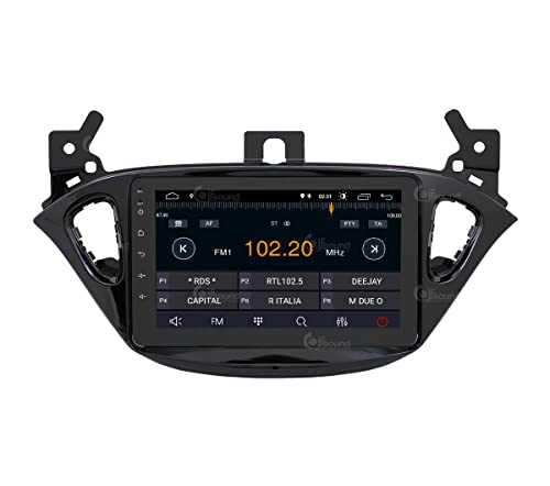 Radio de Coche para Opel Corsa E Android GPS Bluetooth WiFi USB Dab+ Touchscreen 8" 4core Carplay AndroidAuto