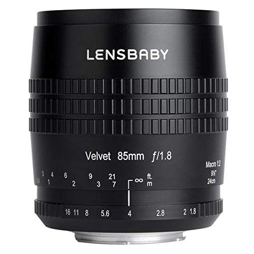 Lensbaby - Velvet 85 - para Sony E - Suave y Aterciopelado Macro y Retratos - Efecto incandescente