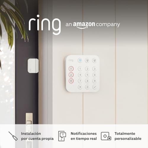 Kit de Ring Alarm - S | Sistema de seguridad para el hogar con alarma y vigilancia asistida opcional - Sin compromisos a largo plazo | Compatible con Alexa | 30 días gratis de Ring Home