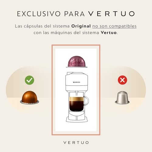 Nespresso De'Longhi Vertuo Pop ENV90.B, Máquina de Café de Cápsulas + Aeroccino Incluido, 4 Tamaños de Taza, Tecnología de Centrifugación, Set de Bienvenida Incluido, 1260W, Negro Regaliz