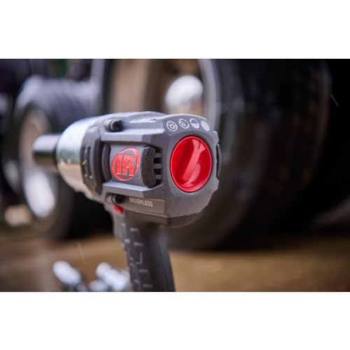 Ingersoll Rand W8191, 1 Inch 20V Llave de Impacto Inalámbrica, Solo Herramienta, 2710 Nm, Anillo de Fricción con Agujero Pasante, Empuñadura de Pistola