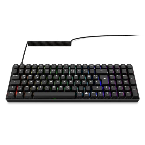 Sharkoon SGK50 S2 PBT Negro, RGB, Gateron GPRO Amarillo