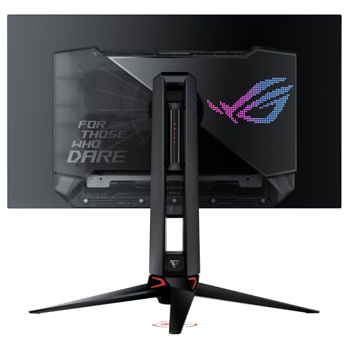 ASUS ROG Swift OLED PG27AQDP - Monitor Gaming WOLED de 27 Pulgadas, 480 Hz, 0,03 ms, G-Sync, disipador térmico, OLED Care+, Asistente AI, Brillo Uniforme, 99% DCI-P3 y DisplayWidget Center