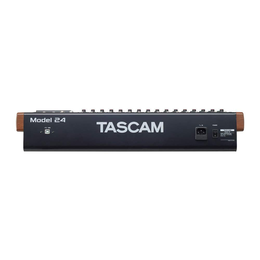 Tascam Mezclador analógico de entrada modelo 24 de 22 canales con grabadora multipista de 24 pistas, interfaz de audio