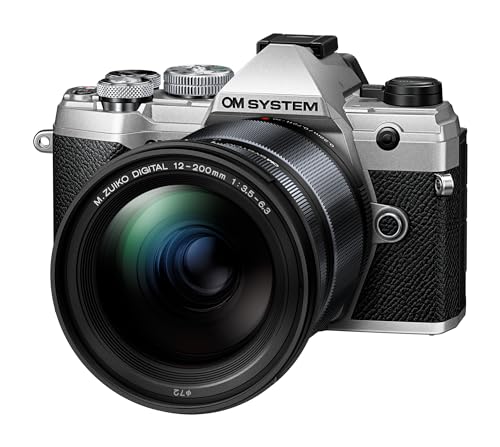 OM SYSTEM Objetivo M.Zuiko Digital ED 12-200 mm F3.5-6.3, Zoom estándar, Adecuado para Todas Las cámaras MFT (Modelos Olympus OM-D & Pen, Serie G de Panasonic), Negro