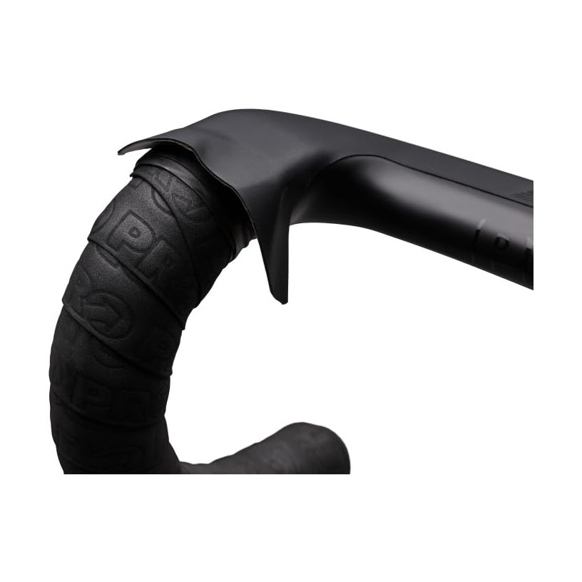 Shimano Bicicletas Manillar Vibe EVO +Anillas de la Marca BPH-Pro Accesorios de Ciclismo, Adultos Unisex, Negro, One Size