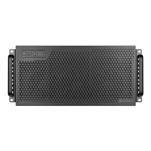 SilverStone Technology RM52, Chasis Servidor con Montura en Rack 5U con compatibilidad para disipadores duales de 360mm para refrigeración líquida, SST-RM52