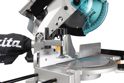 Makita LH1040F - Ingletadora Con Mesa Y Luz 1650W 4800 Rpm Disco 260 Mm 14 Kg