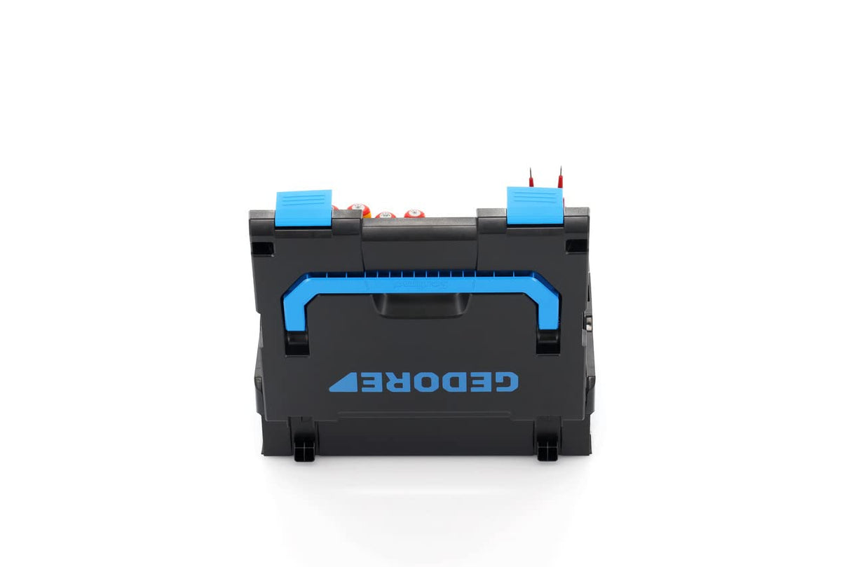 GEDORE Caja de herramientas L-BOXX 136, Juego de 36 piezas, Llena, Herramientas para electricistas, En caja de plástico, 1100-02