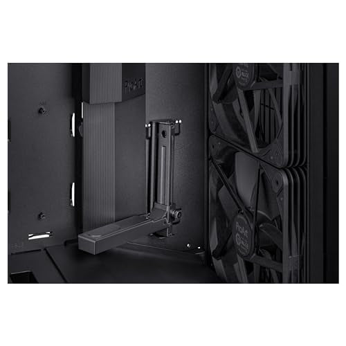 ASUS ProArt PA602 - Chasis para Ordenador E-ATX (Soporte para radiador de 420 mm, Ventiladores 140 mm y 200 mm, indicador de Polvo IR, Bloqueo de alimentación, PCIe sin Herramientas, USB de 20 Gbps)