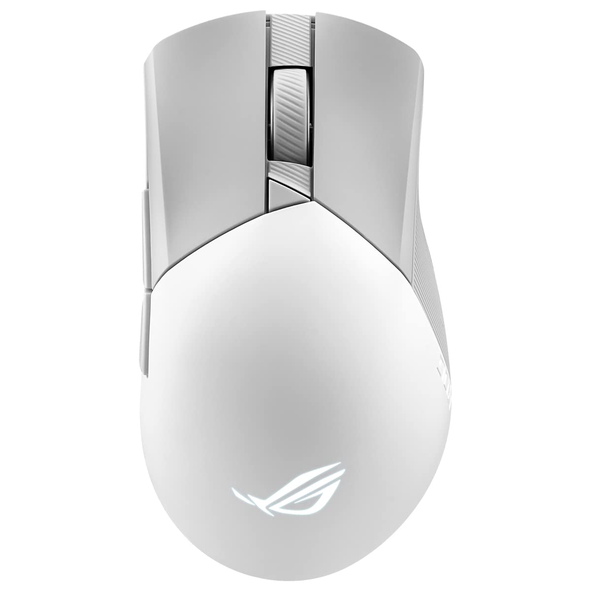ASUS ROG Gladius III Wireless AimPoint - Ratón Gaming (Conectividad Triple 2.4GHz, Bluetooth, USB, 36000 dpi, 6 Botones programables, ROG SpeedNova, interruptores Intercambiables, Paracord), Blanco