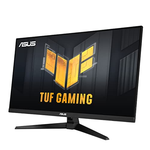 ASUS TUF Gaming VG32AQA1A - Monitor Gaming de 31,5 pulgadas WQHD (2560 x 1440), Overclock a 170 Hz, Extreme Low Motion Blur, Freesync Premium, 1 ms (MPRT), Shadow Boost, HDR, DisplayWidget Lite