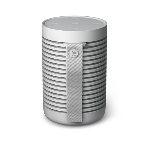 Bang & Olufsen Beosound Explore Altavoz de 360 Grados Bluetooth Portátil Inalámbrico de Alta Gama para Uso en Exteriores, Casa y Viaje, IP67 Resistente al Agua y Polvo, Hasta 27 horas Grey Mist