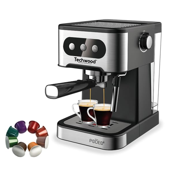 Techwood - Cafetera espresso TCA-156EXN