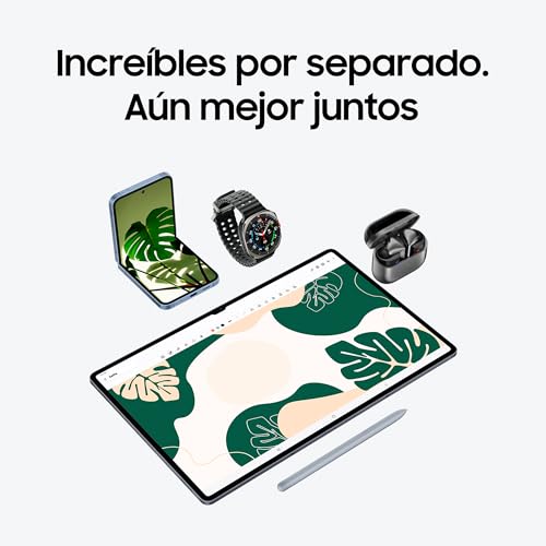 Samsung Galaxy Tab S10 Ultra 256GB + Cargador - Tablet IA, Tableta Android Wifi, 12GB RAM, Pantalla AMOLED, Antirreflejos, S Pen Incluido, Gris (Versión Española)