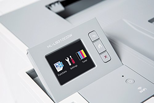BROTHER hll9310cdwttg2 Impresora láser (2400 X 600 dpi, Color Blanco/Gris