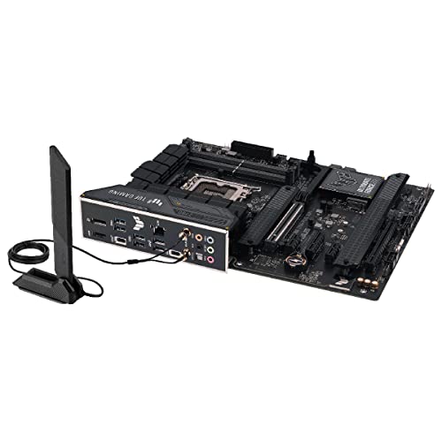 ASUS TUF GAMING Z790-PLUS WIFI 6E - Placa base Intel Z790 LGA 1700 ATX (PCIe 5.0, cuatro M.2, 16+1 DrMOS, DDR5, 2.5Gb Ethernet, USB 3.2 Gen 2x2 Tipo C, Thunderbolt (USB4), Aura Sync, AEMP II)