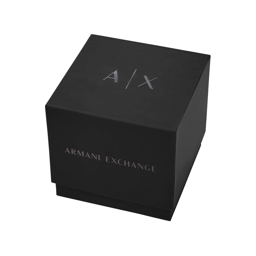 Armani Exchange Reloj Analógico para Mujeres de Cuarzo con Correa en Acero Inoxidable AX5177