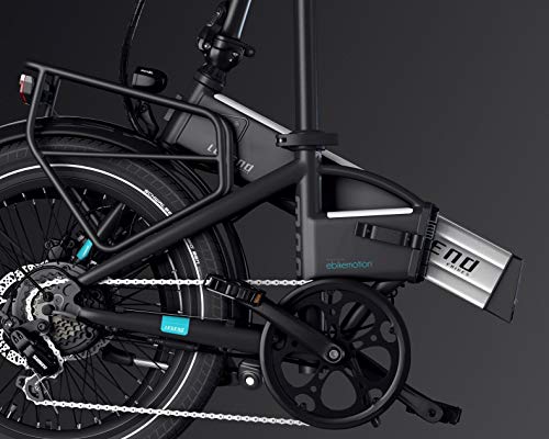 Legend EBIKES Monza Bicicleta Eléctrica Plegable Batería Extraíble 25km/h, 250W, E Bike 6 Velocidades, Bicicleta Electrica Urbana Ruedas 20" Bicicletas Electricas Frenos Hidráulicos, Bici Smartbike