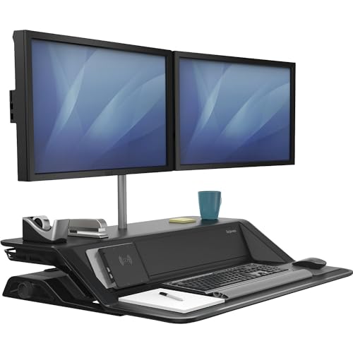 Fellowes 8081001 - Estación de trabajo ergonómica, color blanco