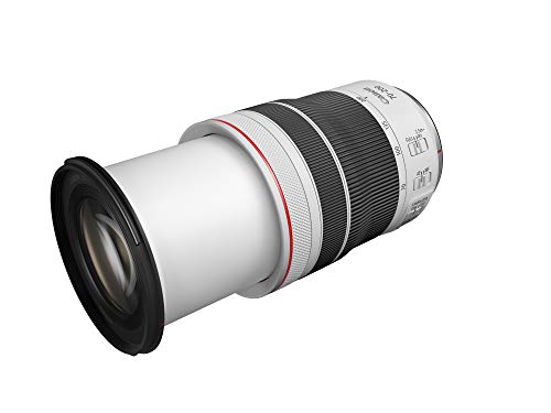 Canon Objetivo RF 70-200mm F4L IS USM - Lente Zoom Teleobjetivo Serie L, F4 Constante, Ligero y Hermético, Enfoque AF de Motores USM y estabizador óptico 5 Pasos, Compatible con Sistema EOS R, Negro